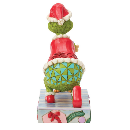 Jim Shore Jim Shore Grinch Giving Max a Bone Figurine