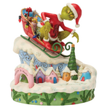 Jim Shore Jim Shore Grinch on Small Sled Figurine