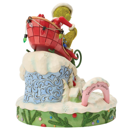 Jim Shore Jim Shore Grinch on Small Sled Figurine
