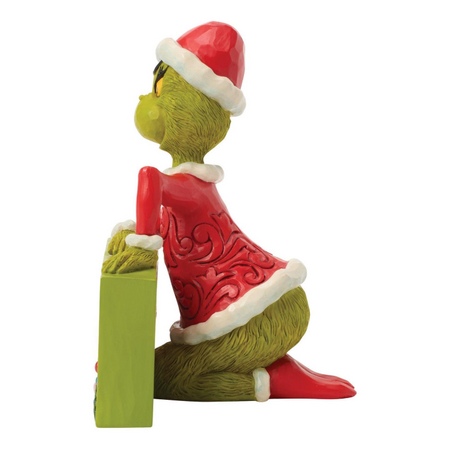 Jim Shore Jim Shore Grinch with Rotating Messages Figurine