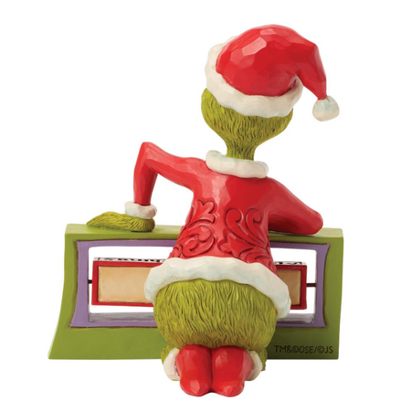 Jim Shore Jim Shore Grinch with Rotating Messages Figurine