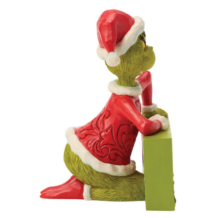 Jim Shore Jim Shore Grinch with Rotating Messages Figurine