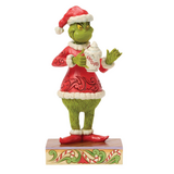 Jim Shore Jim Shore Grinch with Hot Chocolate Figurine