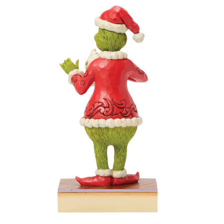 Jim Shore Jim Shore Grinch with Hot Chocolate Figurine