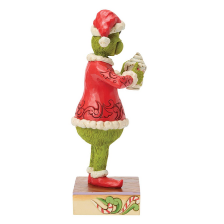Jim Shore Jim Shore Grinch with Hot Chocolate Figurine