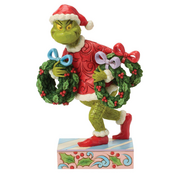 Jim Shore Jim Shore Grinch with Multiple Wreaths Figurine
