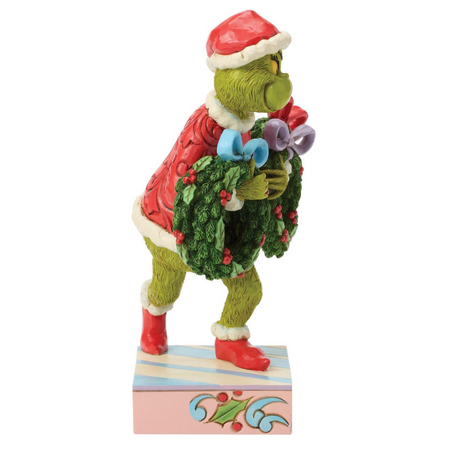 Jim Shore Jim Shore Grinch with Multiple Wreaths Figurine