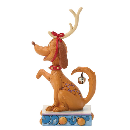 Jim Shore Jim Shore Grinch Max with Bell on Tail Figurine
