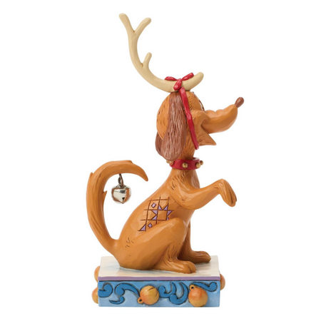 Jim Shore Jim Shore Grinch Max with Bell on Tail Figurine