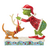 Jim Shore Jim Shore Grinch Trying Antlers on Max Figurine