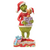 Jim Shore Jim Shore Grinch Holding Gift with Max Figurine