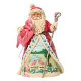 Jim Shore Jim Shore Santa with Flamingo Figurine
