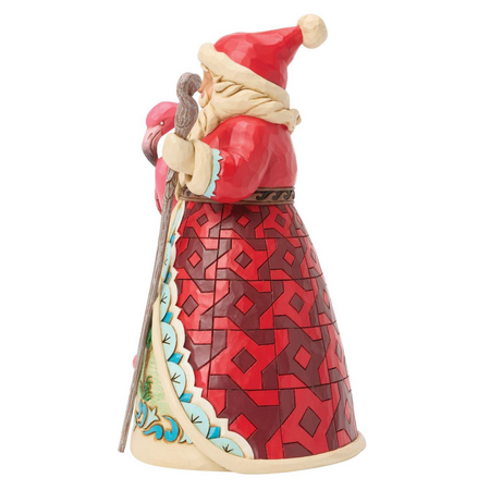 Jim Shore Jim Shore Santa with Flamingo Figurine