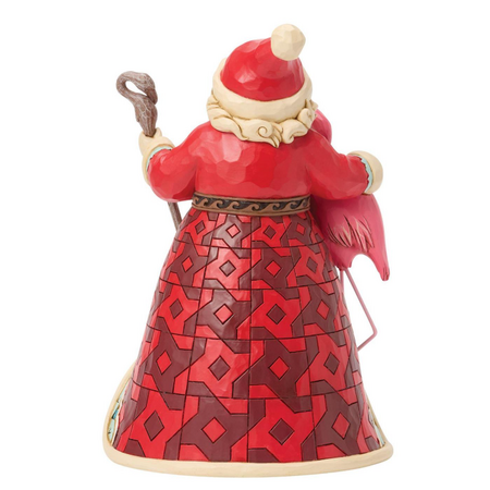 Jim Shore Jim Shore Santa with Flamingo Figurine