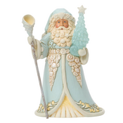 Jim Shore Jim Shore Santa with Sea Glass Tree Figurine