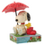Jim Shore Jim Shore Snoopy Holding Umbrella Figurine