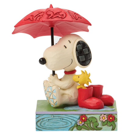 Jim Shore Jim Shore Snoopy Holding Umbrella Figurine