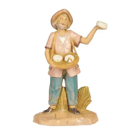 Fontanini Fontanini Lorenzo, Cheese Peddler 5" Collection