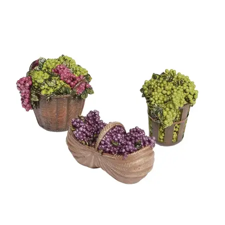 Fontanini Fontanini Grape Basket Set 5" Scale