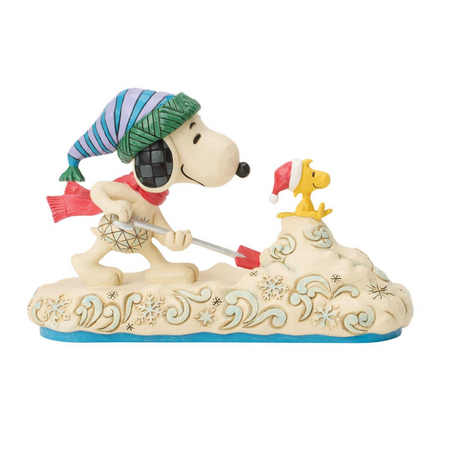 Jim Shore Jim Shore Snoopy Shoveling Snow Figurine