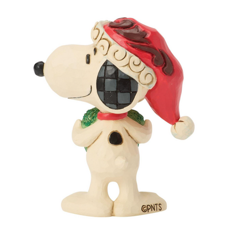 Jim Shore Jim Shore Snoopy with Heart Wreath Mini Figurine