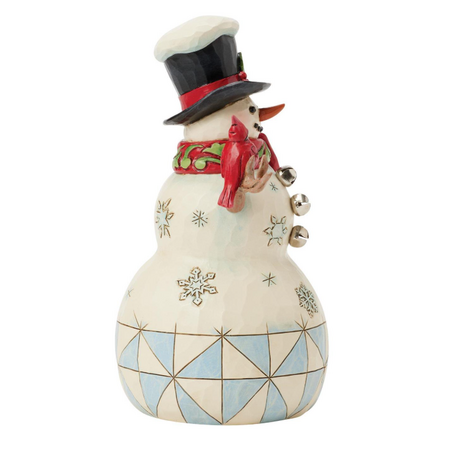 Jim Shore Jim Shore Snowman with Cardinal Figurine
