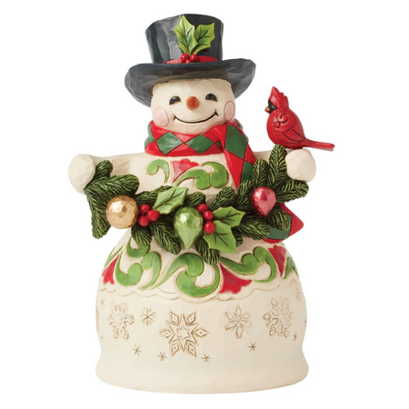Jim Shore Jim Shore Garland & Cardinal Figurine