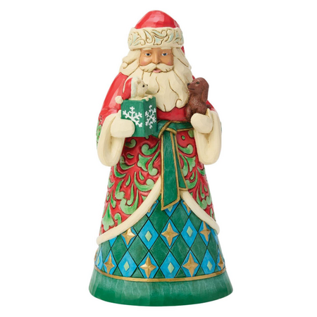 Jim Shore Jim Shore Santa Rescue Pets Figurine
