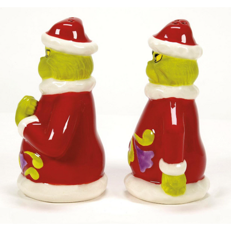 Jim Shore Jim Shore Grinch Naughty and Nice Salt & Pepper Set