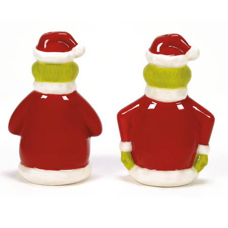 Jim Shore Jim Shore Grinch Naughty and Nice Salt & Pepper Set