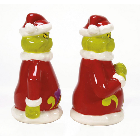 Jim Shore Jim Shore Grinch Naughty and Nice Salt & Pepper Set