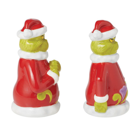 Jim Shore Jim Shore Grinch Naughty and Nice Salt & Pepper Set