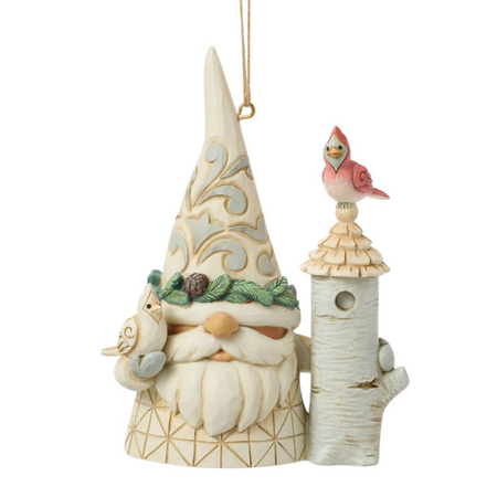 Jim Shore Jim Shore Woodland Gnome with Birdhouse Ornament