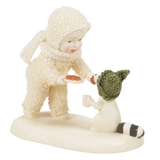 Snowbabies Snowbabies Raccoon Treat Figurine