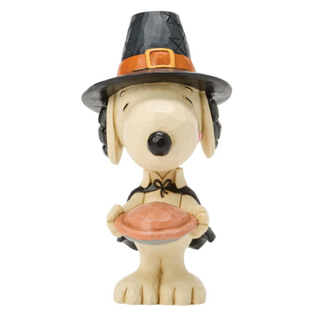 Jim Shore Jim Shore Snoopy with Pumpkin Pie Mini Figurine