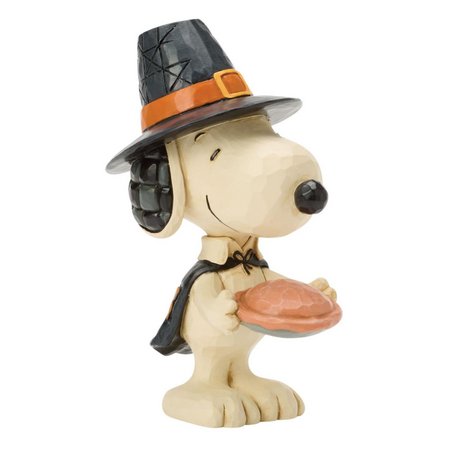 Jim Shore Jim Shore Snoopy with Pumpkin Pie Mini Figurine