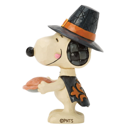 Jim Shore Jim Shore Snoopy with Pumpkin Pie Mini Figurine
