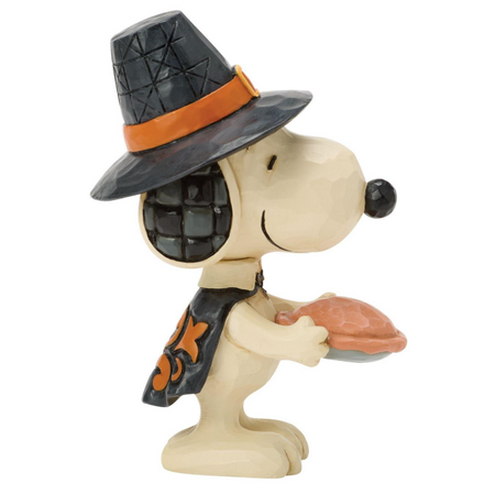 Jim Shore Jim Shore Snoopy with Pumpkin Pie Mini Figurine