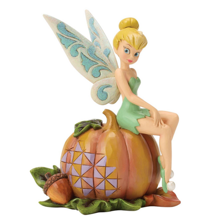 Jim Shore Jim Shore Tinker Bell on Pumpkin Figurine