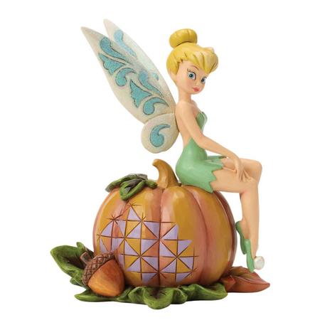 Jim Shore Jim Shore Tinker Bell on Pumpkin Figurine