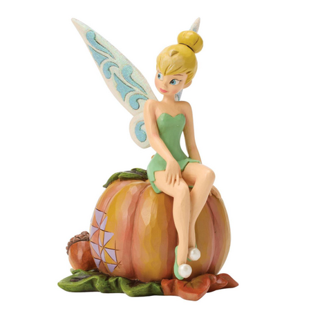 Jim Shore Jim Shore Tinker Bell on Pumpkin Figurine