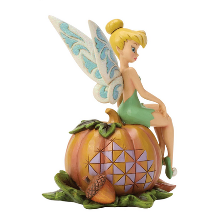 Jim Shore Jim Shore Tinker Bell on Pumpkin Figurine