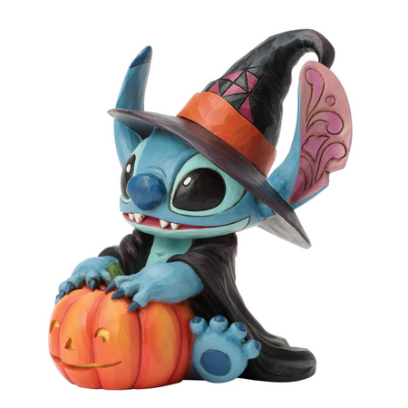 Jim Shore Jim Shore Stitch Witch by Jack-o-Lantern Figurine