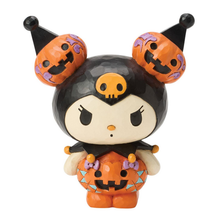 Jim Shore Jim Shore Kuromi in Pumpkin Costume Figurine