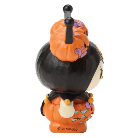 Jim Shore Jim Shore Kuromi in Pumpkin Costume Figurine