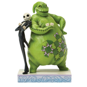 Jim Shore Jim Shore Jack and Oogie Back-to-Back Figurine
