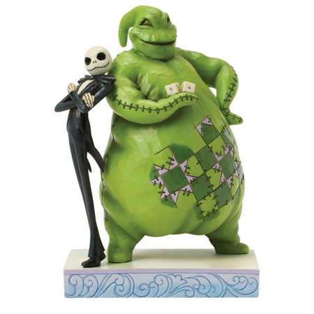 Jim Shore Jim Shore Jack and Oogie Back-to-Back Figurine