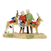Department 56 Christmas Canyon The Deer & The Antelope Play Accessory