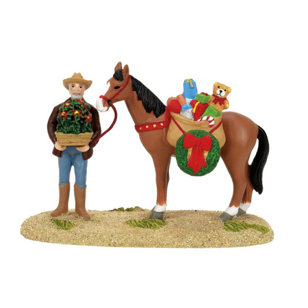 Department 56 Christmas Canyon The Cowboy Pastor Accessory