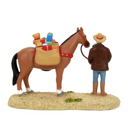 Department 56 Christmas Canyon The Cowboy Pastor Accessory
